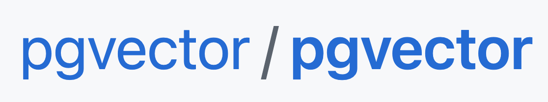 pgvector company