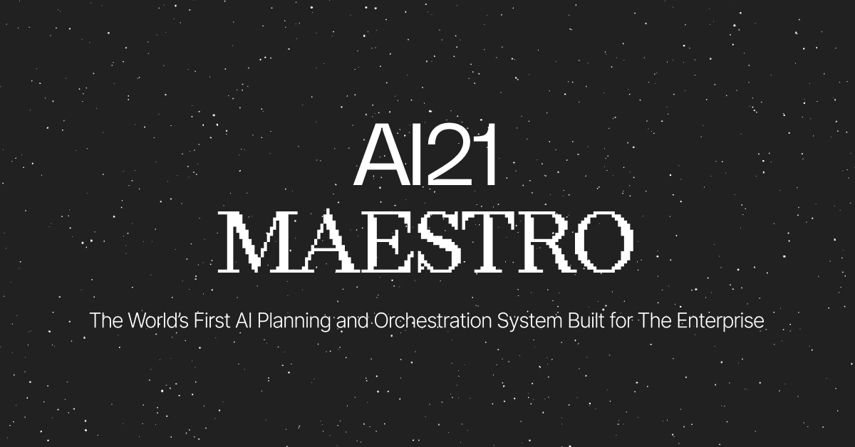 AI21 Maestro company