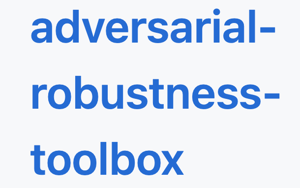 Adversarial Robustness Toolbox (ART) company