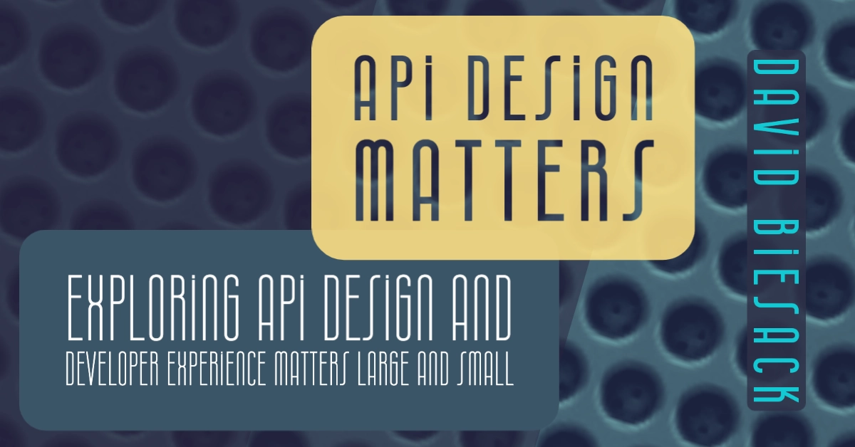 API Design Matters company