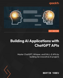 Building AI Applications with ChatGPT APIs company